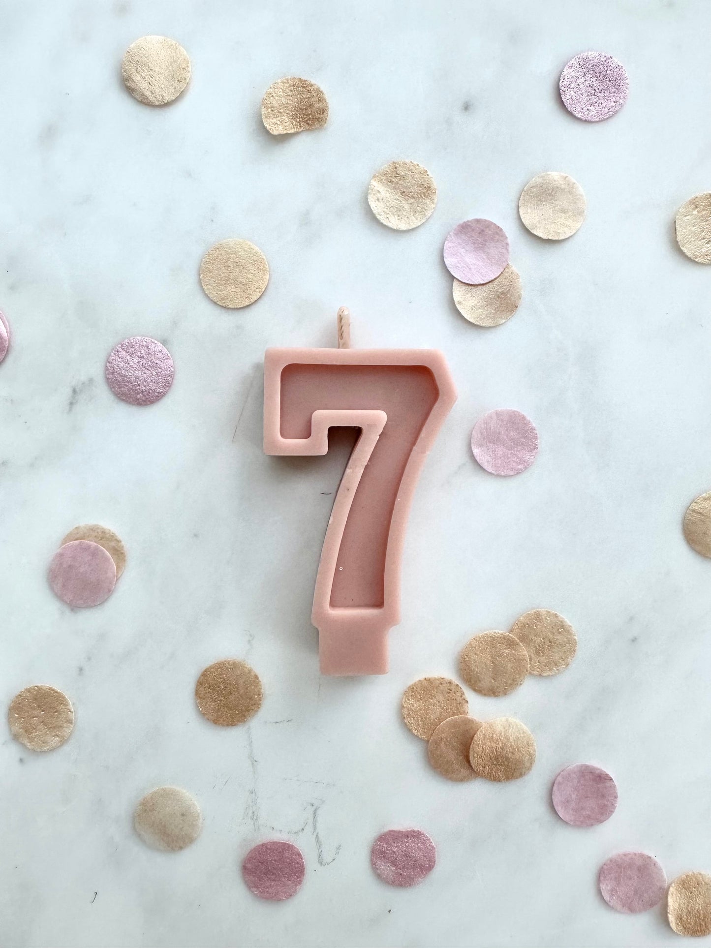 Pastel Birthday Candle #7