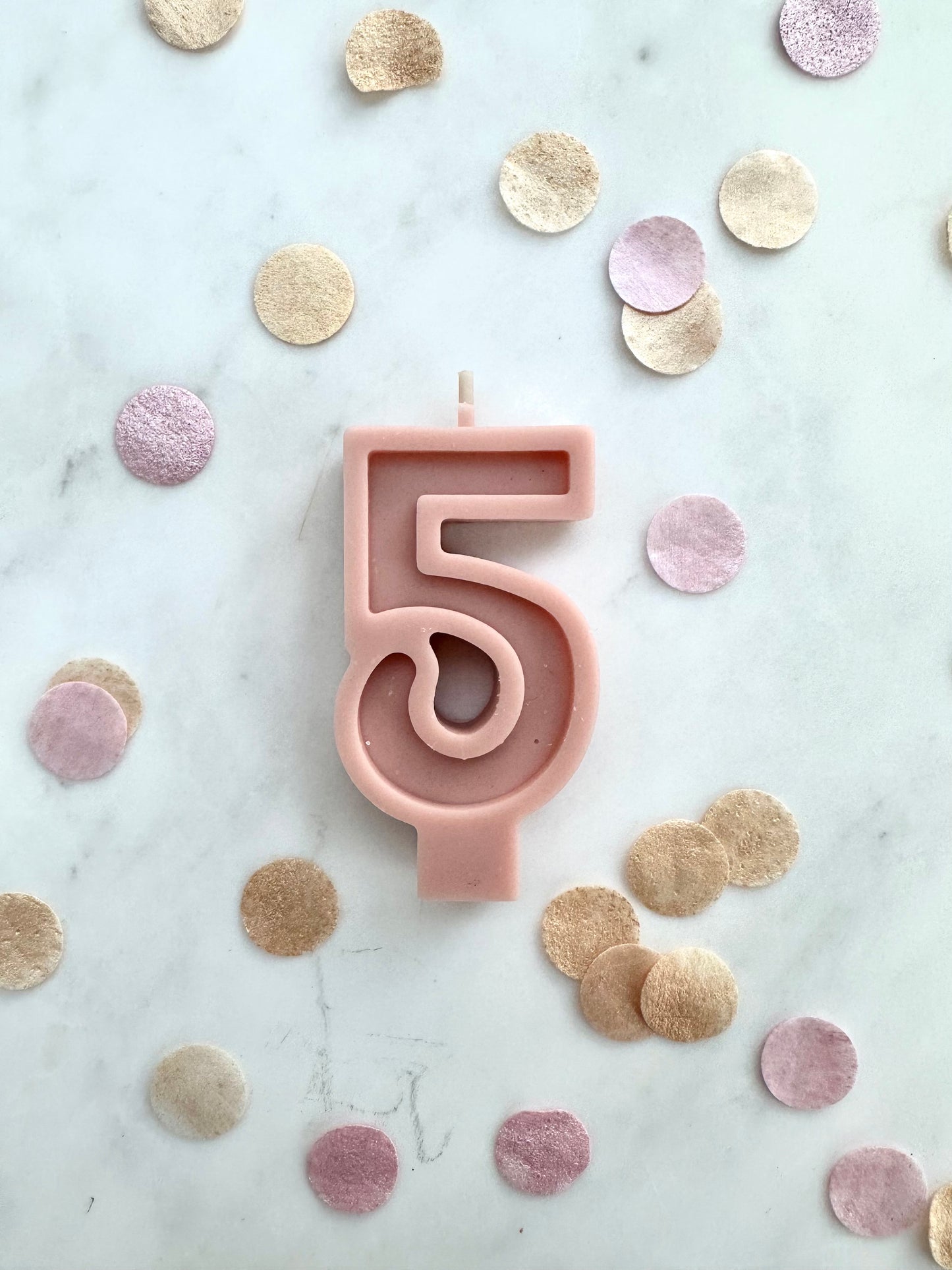 Pastel Birthday Candle #5